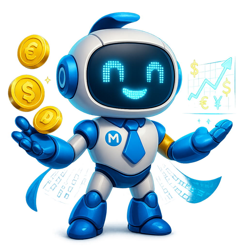 MilloBank Robot Mascot